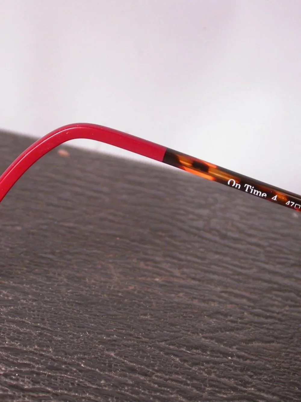 WOOW On Time Clear Green Red Designer Eyeglasses Frames Made in Italy